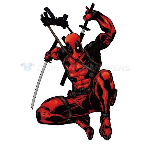 Deadpool Iron-on Stickers (Heat Transfers)NO.395